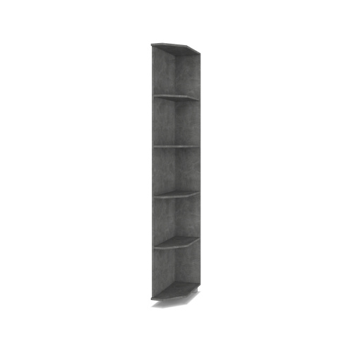 Секция угловая Ева Е-65 (Камень темный)